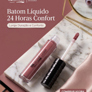 Batom Líquido 24 Horas Confort - Max Love
