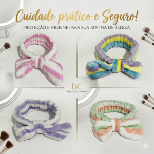 Faixa de Maquiagem e Skin Care