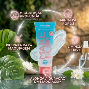 Sabonete Primer Pré-Maquiagem Make UP